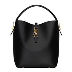 YSL Saint Laurent Le 37 in borsa lucida nera