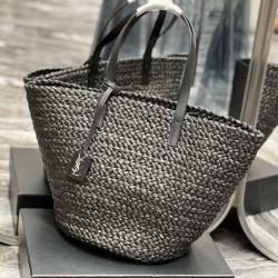 Borsa maxi Panier Tote YSL Saint Laurent 693242 Nera