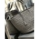 Replica Borsa maxi Panier Tote YSL Saint Laurent 693242 Nera