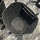 Replica Borsa maxi Panier Tote YSL Saint Laurent 693242 Nera