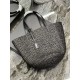 Replica Borsa maxi Panier Tote YSL Saint Laurent 693242 Nera