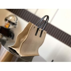 Borsa tote grande YSL Saint Laurent Rive Gauche in tela stampata Borsa tote grande YSL Saint Laurent Rive Gauche in tela stampata