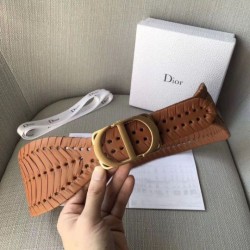 Cintura Dior 30 Montaigne 40MM Cammello