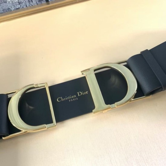 Replica Cintura Dior 30 Montaigne 40MM Pelle di vitello liscia Nera Replica Cintura Dior 30 Montaigne 40MM Pelle di vitello liscia Nera