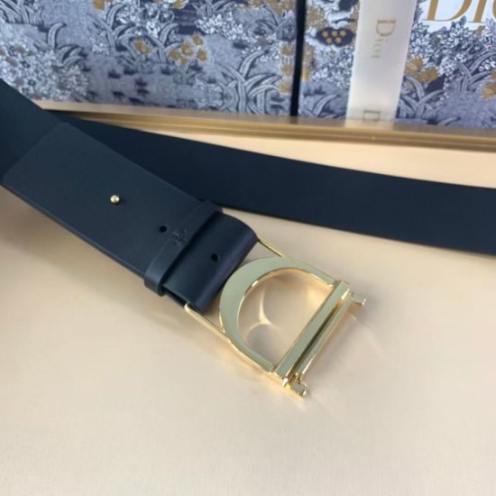Replica Cintura Dior 30 Montaigne 40MM Pelle di vitello liscia Nera Replica Cintura Dior 30 Montaigne 40MM Pelle di vitello liscia Nera