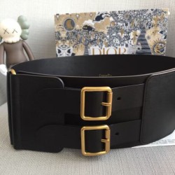 Cintura Dior D-Vita 100 mm Nera