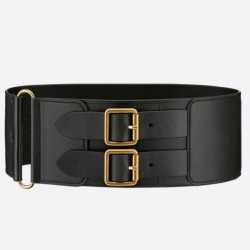 Cintura Dior D-Vita 100 mm Nera