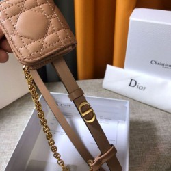 Cintura Dior Caro 15MM con custodia rimovibile Beige