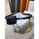 Replica Cintura Dior Caro 15MM con custodia rimovibile Nera Replica Cintura Dior Caro 15MM con custodia rimovibile Nera