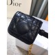 Replica Cintura Dior Caro 15MM con custodia rimovibile Nera Replica Cintura Dior Caro 15MM con custodia rimovibile Nera
