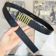 Replica Cintura Dior D-Fence 30MM Nera Replica Cintura Dior D-Fence 30MM Nera