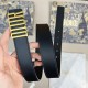 Replica Cintura Dior D-Fence 30MM Nera Replica Cintura Dior D-Fence 30MM Nera