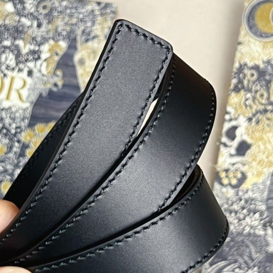 Replica Cintura Dior D-Fence 30MM Nera Replica Cintura Dior D-Fence 30MM Nera