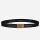 Replica Cintura Dior D-Fence 30MM Nera Replica Cintura Dior D-Fence 30MM Nera