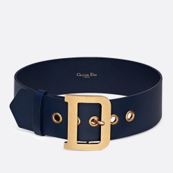Cintura Dior Diorquake 55MM Blu scuro