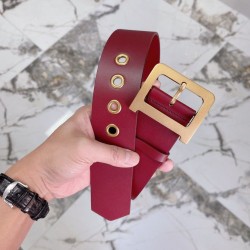 Cintura Dior Diorquake 55MM Rossa