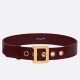 Replica Cintura Dior Diorquake 35MM Bordeaux Replica Cintura Dior Diorquake 35MM Bordeaux