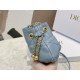 Replica Borsa Dior Ammi Piccola Macrocannage Blu Replica Borsa Dior Ammi Piccola Macrocannage Blu