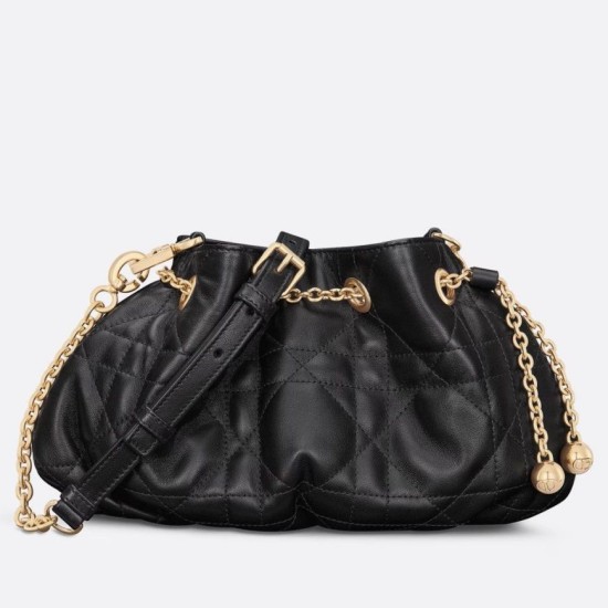 Replica Borsa Dior Ammi piccola/media Macrocannage Nera Replica Borsa Dior Ammi piccola/media Macrocannage Nera