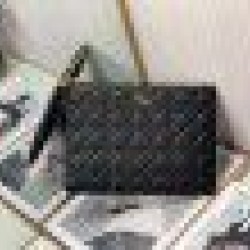 Pochette Dior Caro Daily grande nera