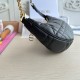 Replica Borsa a tracolla Dior CD Lounge Pelle di agnello macrocannage nera Replica Borsa a tracolla Dior CD Lounge Pelle di agnello macrocannage nera