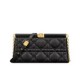 Replica Pochette Christian Dior Caro Colle Noire con borsa a catena Replica Pochette Christian Dior Caro Colle Noire con borsa a catena