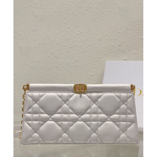 Replica Pochette Christian Dior Caro Colle Noire con borsa a catena Replica Pochette Christian Dior Caro Colle Noire con borsa a catena