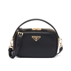 Miniborsa Prada Odette in pelle 1BH203 Nera