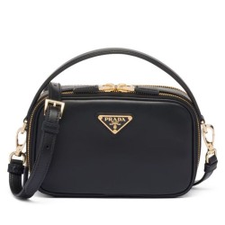 Miniborsa Prada Odette in pelle 1BH203 Nera