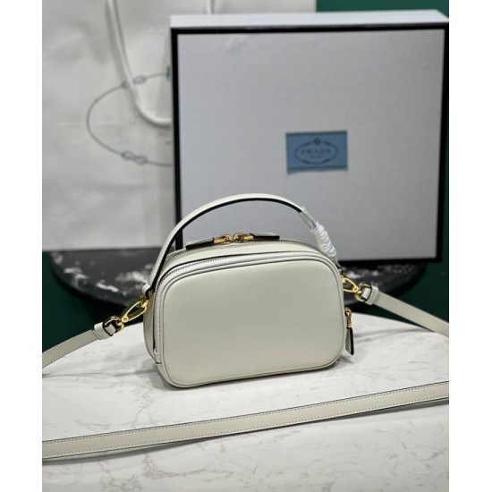 Replica Prada Odette Miniborsa in pelle 1BH203 Crema Replica Prada Odette Miniborsa in pelle 1BH203 Crema