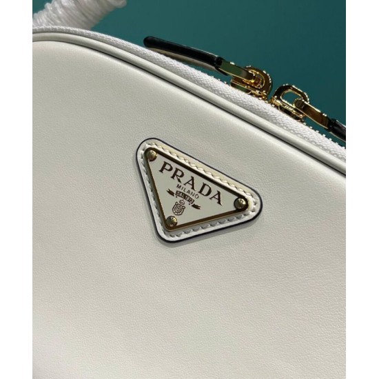 Replica Prada Odette Miniborsa in pelle 1BH203 Crema Replica Prada Odette Miniborsa in pelle 1BH203 Crema