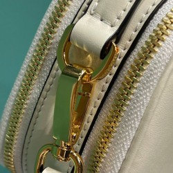 Prada Odette Miniborsa in pelle 1BH203 Crema