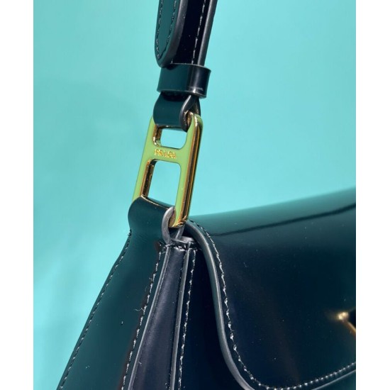 Replica Borsa a tracolla Prada in pelle spazzolata 1BD345 Nera Replica Borsa a tracolla Prada in pelle spazzolata 1BD345 Nera