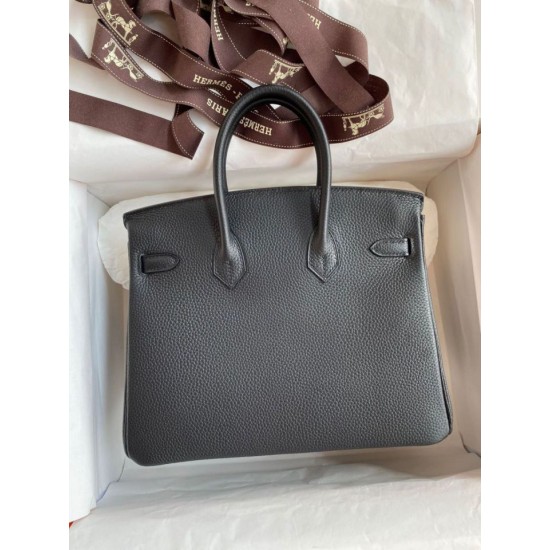 Replica Borsa Hermes Birkin 25 Retourne fatta a mano nera Clemence Replica Borsa Hermes Birkin 25 Retourne fatta a mano nera Clemence