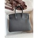 Replica Borsa Hermes Birkin 25 Retourne fatta a mano nera Clemence Replica Borsa Hermes Birkin 25 Retourne fatta a mano nera Clemence