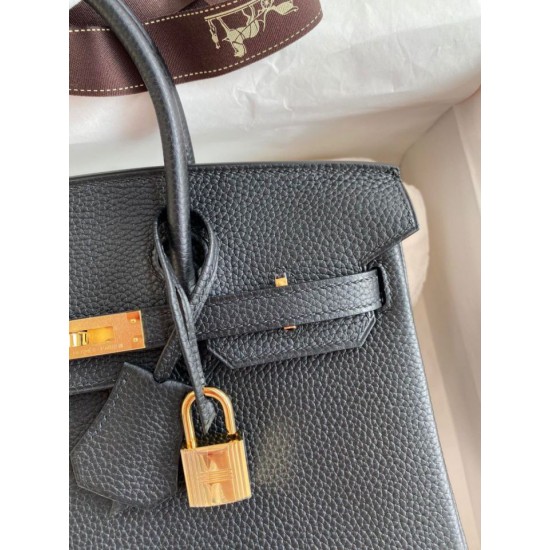 Replica Borsa Hermes Birkin 25 Retourne fatta a mano nera Clemence Replica Borsa Hermes Birkin 25 Retourne fatta a mano nera Clemence