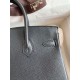 Replica Borsa Hermes Birkin 25 Retourne fatta a mano nera Clemence Replica Borsa Hermes Birkin 25 Retourne fatta a mano nera Clemence