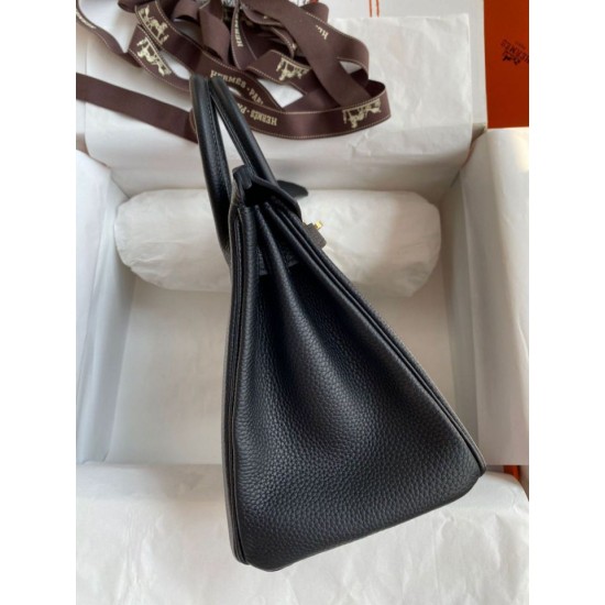 Replica Borsa Hermes Birkin 25 Retourne fatta a mano nera Clemence Replica Borsa Hermes Birkin 25 Retourne fatta a mano nera Clemence