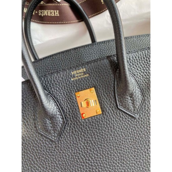 Replica Borsa Hermes Birkin 25 Retourne fatta a mano nera Clemence Replica Borsa Hermes Birkin 25 Retourne fatta a mano nera Clemence