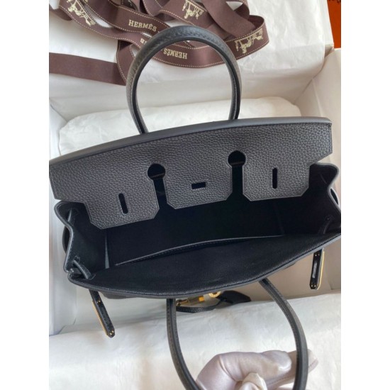 Replica Borsa Hermes Birkin 25 Retourne fatta a mano nera Clemence Replica Borsa Hermes Birkin 25 Retourne fatta a mano nera Clemence