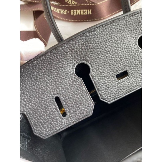 Replica Borsa Hermes Birkin 25 Retourne fatta a mano nera Clemence Replica Borsa Hermes Birkin 25 Retourne fatta a mano nera Clemence
