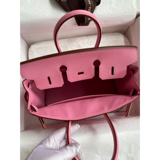 Replica Borsa Hermes Birkin 25 Retourne Rosa Clemence Replica Borsa Hermes Birkin 25 Retourne Rosa Clemence