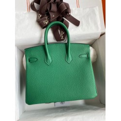 Borsa Hermes Birkin 25 Retourne Clemence grigio perla Borsa Hermes Birkin 25 Retourne Clemence grigio perla