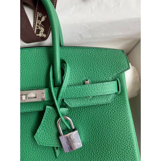 Replica Borsa Hermes Birkin 25 Retourne Clemence grigio perla Replica Borsa Hermes Birkin 25 Retourne Clemence grigio perla