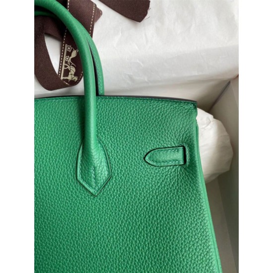 Replica Borsa Hermes Birkin 25 Retourne Clemence grigio perla Replica Borsa Hermes Birkin 25 Retourne Clemence grigio perla