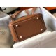 Replica Borsa Hermes Lindy Mini Clemence in pelle di vitello dorata Replica Borsa Hermes Lindy Mini Clemence in pelle di vitello dorata