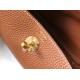 Replica Borsa Hermes Lindy Mini Clemence in pelle di vitello dorata Replica Borsa Hermes Lindy Mini Clemence in pelle di vitello dorata