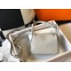 Replica Borsa Hermes Mini Lindy Clemence grigio perla Replica Borsa Hermes Mini Lindy Clemence grigio perla