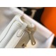 Replica Borsa Hermes Mini Lindy Clemence grigio perla Replica Borsa Hermes Mini Lindy Clemence grigio perla
