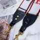 Replica Tracolla Christian Dior con motivo Je t'aime multicolore Replica Tracolla Christian Dior con motivo Je t'aime multicolore